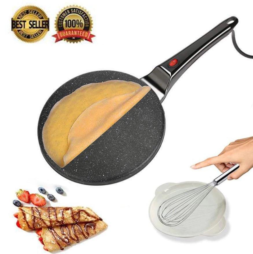 automatic crepe maker electric -  best crepe pan cast iron griddle