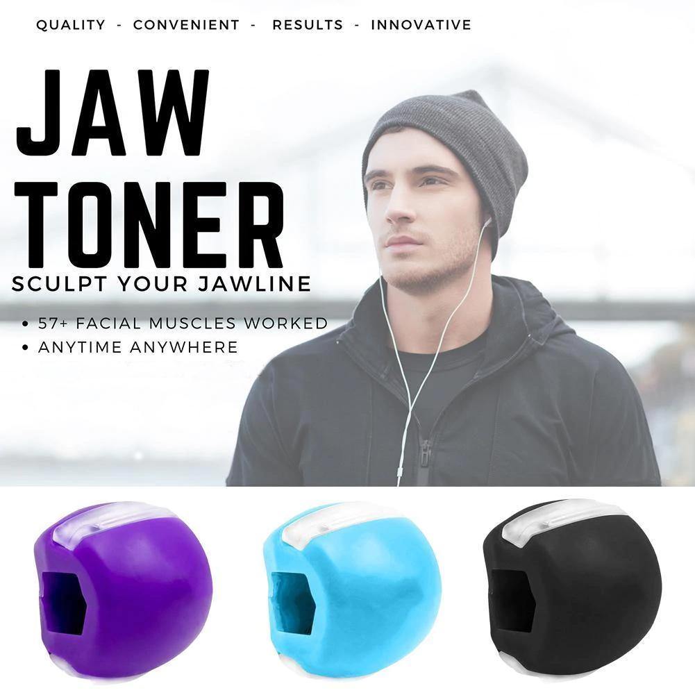 skinnier face jawline exercise ball