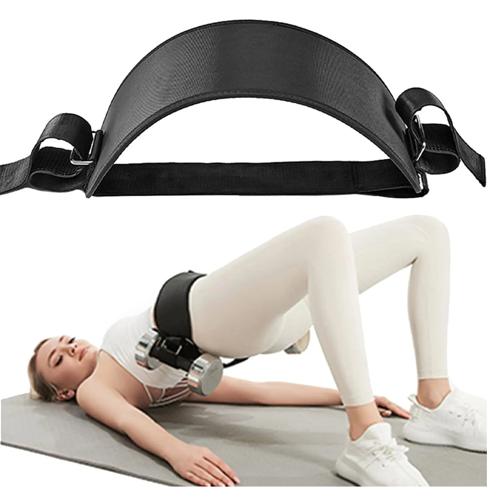 Squats Lunges Bridges Dips Training Hip Thrust Belt Glute - Home Gym Equipment_0