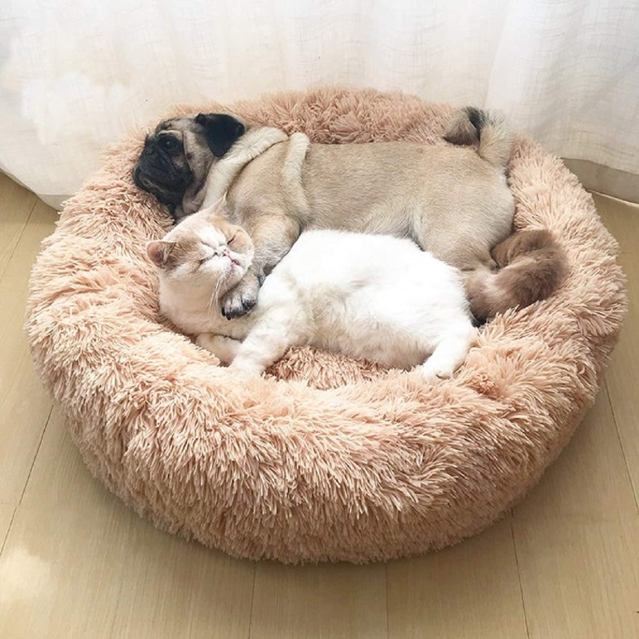 Super Soft Calming Plush Pet Bed
