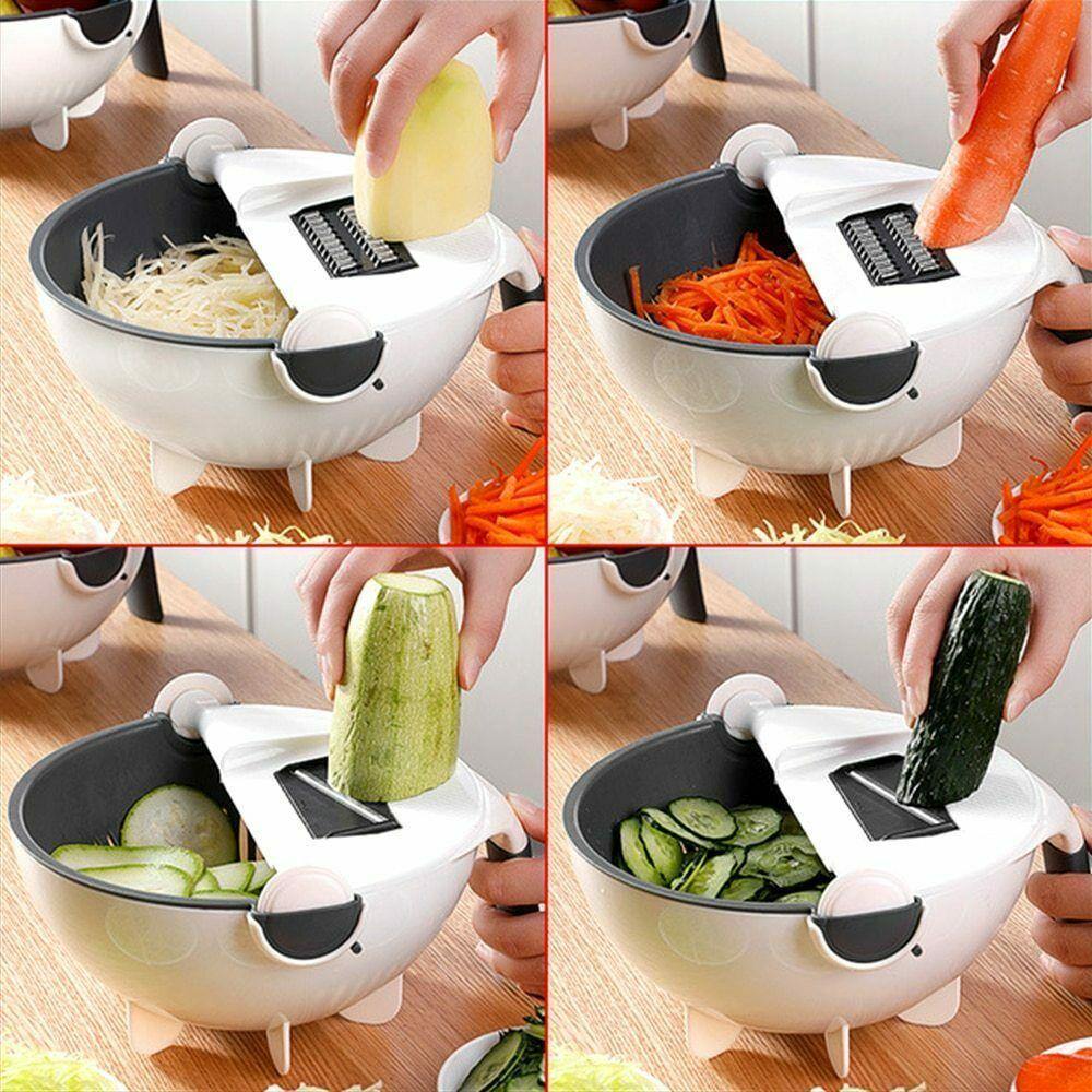 Rotate The Vegetable Cutter - GenieMania Fr