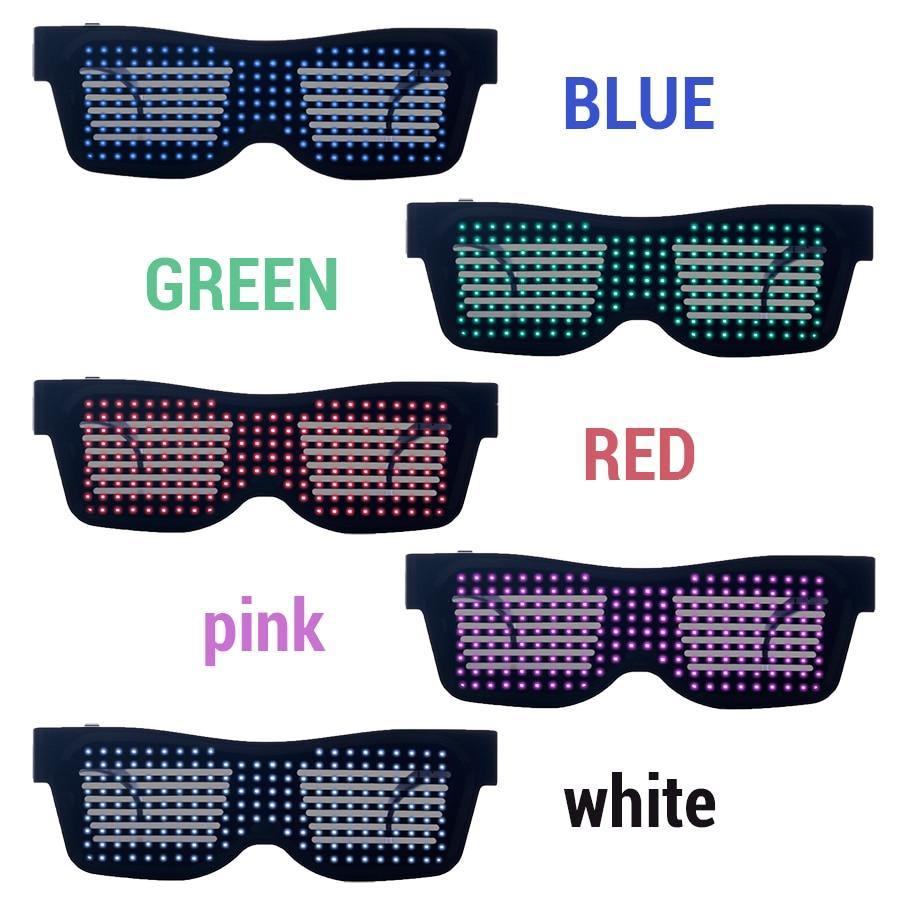 led sunglasses - led light up tiktok glasses 