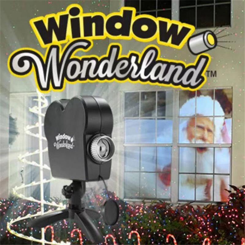 Christmas Halloween Window Wonderland Projector