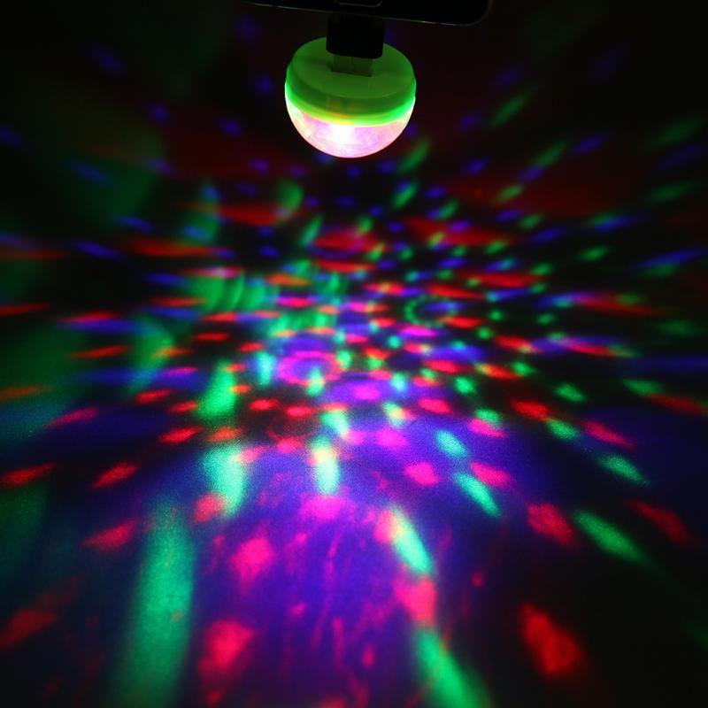 Mini USB Disco Ball Party Lights