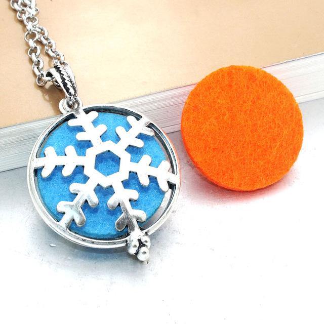 Vintage Aroma Diffuser Necklace with Pad - CoolCatGadget